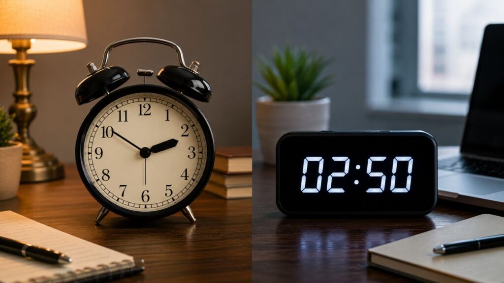 traditional-clock-vs-digital-clock