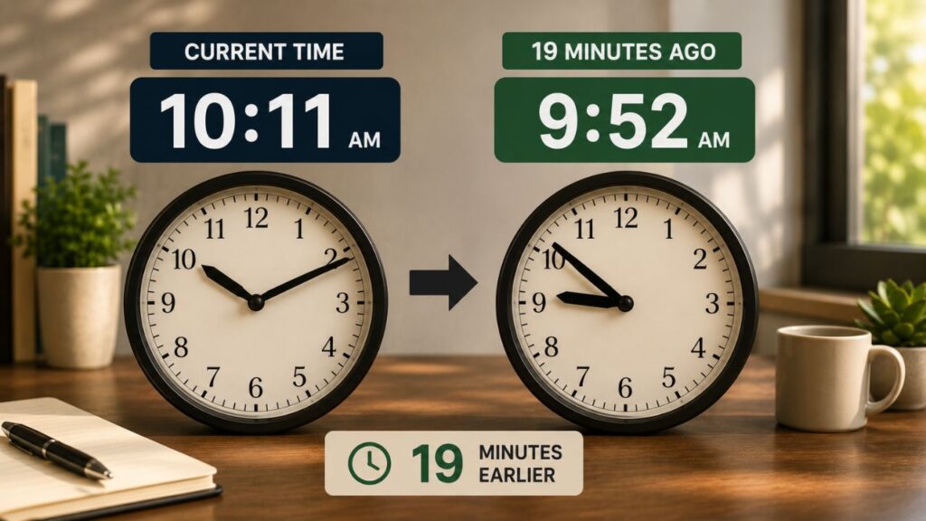what-time-was-it-19-minutes-ago