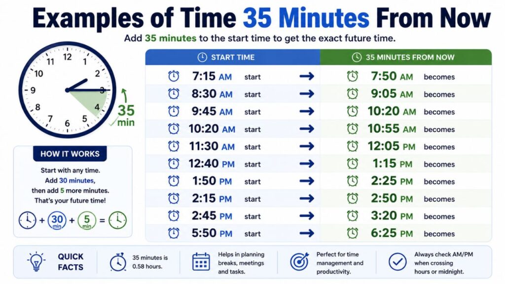 examples-of-time-35-minutes-from-now