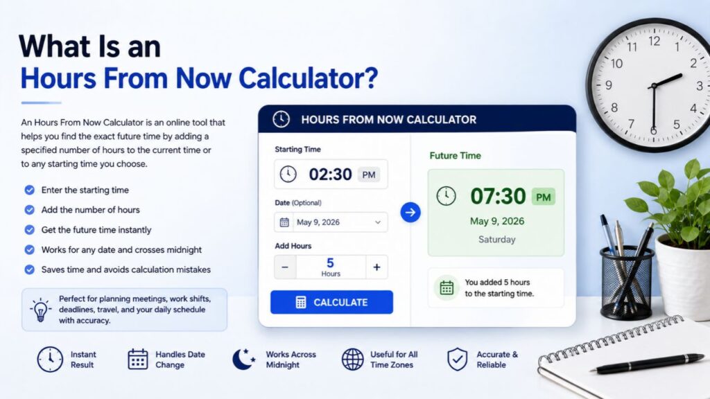 what-is-an-hours-from-now-calculator